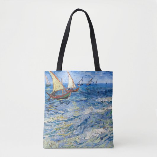 Vincent van Gogh - Seascape bei Saintes-Maries Tasche (Vorderseite)