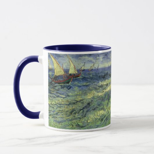 Vincent van Gogh - Seascape bei Saintes Maries Tasse (Links)