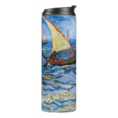 Vincent van Gogh - Seascape bei Saintes-Maries Thermosbecher (Nach links gedreht)