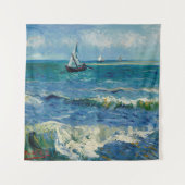Vincent Van Gogh - Seascape bei Saintes-Maries Wandteppich (Vorderseite)