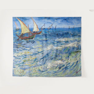 Vincent van Gogh - Seascape bei Saintes-Maries Wandteppich