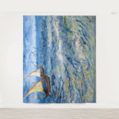 Vincent van Gogh - Seascape bei Saintes-Maries Wandteppich (Vorderseite)