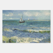 Vincent van Gogh - Seascape in der Nähe von Sainte Geschenkpapier Set (Vorderseite 2)