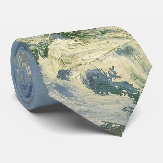 Vincent van Gogh - Seascape in der Nähe von Sainte Krawatte (Gerollt)
