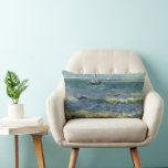 Vincent van Gogh - Seascape in der Nähe von Sainte Lendenkissen<br><div class="desc">Seascape in der Nähe von Les Saintes-Maries-de-la-Mer (1888) von Vincent van Gogh ist ein Vintager Post-Impressionismen maritimer Malerei. Eine Meereslandschaft mit Segelbooten am Meer mit sanften Wellen in Strandnähe. Über den Künstler: Vincent Willem van Gogh (1853-1890) war ein postimpressionistischer Maler, dessen Werk besonders für seine raue Schönheit, emotionale Ehrlichkeit und...</div>