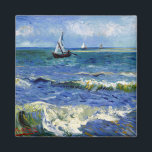 Vincent van Gogh Seascape Magnet<br><div class="desc">Seascape wurde 1888 von Vincent van Gogh gemalt.</div>