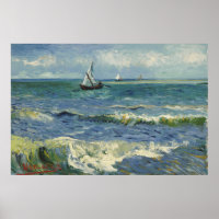 Vincent Van Gogh "Seascape"/
