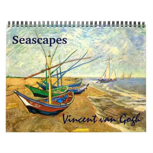 Vincent van Gogh Seascapes Maritime Nautical Kalender (Titelbild)