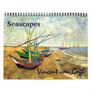 Vincent van Gogh Seascapes Maritime Nautical Kalender