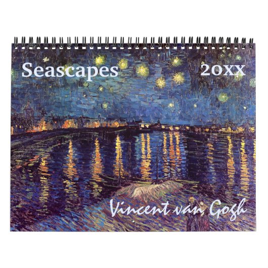Vincent van Gogh Seascapes Maritime Nautical Kalender (Titelbild)