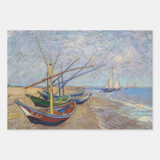 Vincent Van Gogh - Seascapes Selection Geschenkpapier Set (Vorderseite 2)