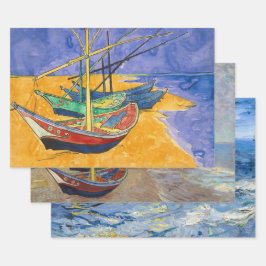 Vincent Van Gogh - Seascapes Selection Geschenkpapier Set