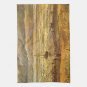 Vincent van Gogh - See in Scheveningen Geschirrtuch (Vertikal)