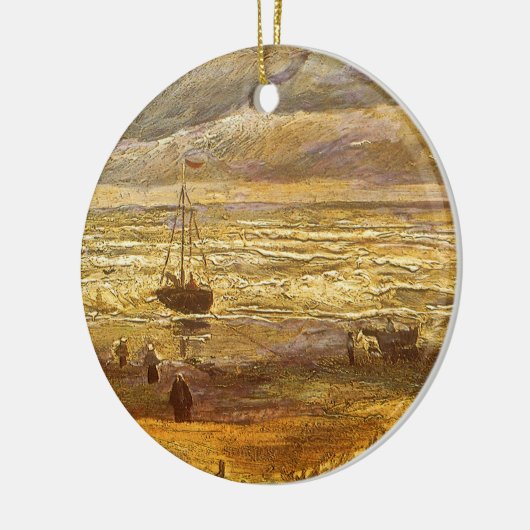 Vincent van Gogh - See in Scheveningen Keramikornament (Links)