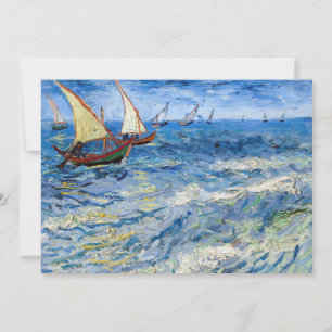 Vincent van Gogh - Seelandschaft bei Saintes-Marie Einladung