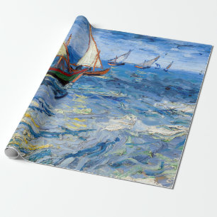 Vincent van Gogh - Seelandschaft bei Saintes-Marie Geschenkpapier
