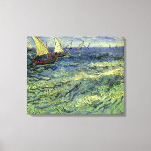 Vincent van Gogh - Seestück bei Saintes Maries Leinwanddruck