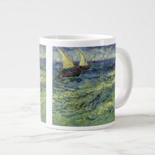 Vincent van Gogh - Seestück in Saintes Maries Jumbo-Tasse