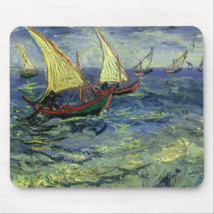Vincent van Gogh - Seestück in Saintes Maries Mousepad