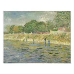 Vincent van Gogh - Seine-Bank Fotodruck