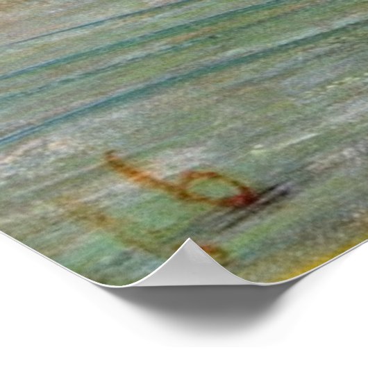 Vincent van Gogh - Seine Bridge bei Asnieres Poster (Ecke)