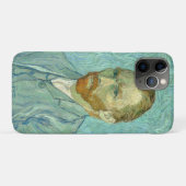 Vincent Van Gogh selbst Portrait Blue Background Case-Mate iPhone Hülle (Rückseite (Horizontal))