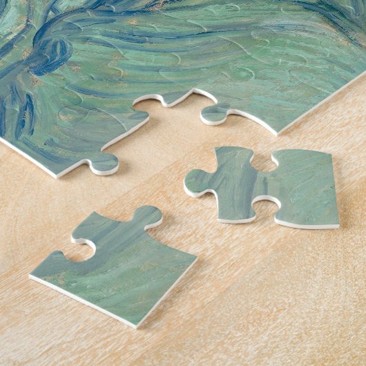 Vincent Van Gogh selbst Portrait Blue Background Puzzle (Seite)