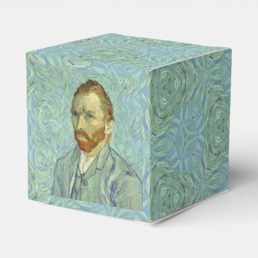 Vincent Van Gogh selbst Portrait Fine Art Malerei Geschenkschachtel (Rückseite)