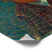 Vincent Van Gogh selbst Porträtmalerei Print Poster (Ecke)