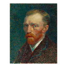 Vincent Van Gogh selbst Porträtmalerei Print