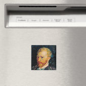 Vincent van Gogh | Selbstportrait, 1887 Magnet (In Situ (Geschirrspüler))