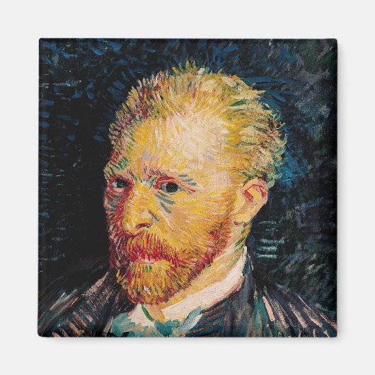 Vincent van Gogh | Selbstportrait, 1887 Magnet (Vorne)