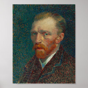 Vincent van Gogh Selbstportrait - 1887 Poster