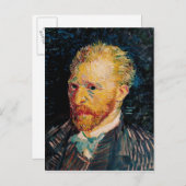 Vincent van Gogh | Selbstportrait, 1887 Postkarte (Vorne/Hinten)