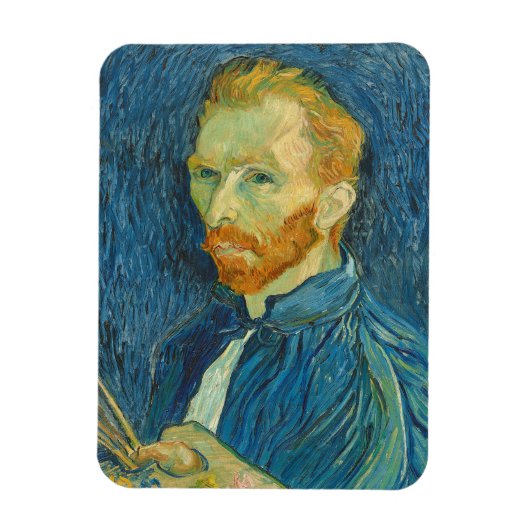 Vincent van Gogh | Selbstportrait, 1889 Magnet (Vertikal)