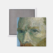 Vincent van Gogh | Selbstportrait, 1889 Magnet (Vorderseite/Rückseite)