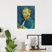 Vincent van Gogh: Selbstportrait, 1889 Poster (Heimbüro)
