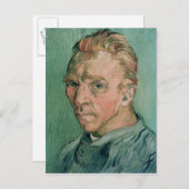 Vincent van Gogh | Selbstportrait, 1889 Postkarte (Vorne/Hinten)