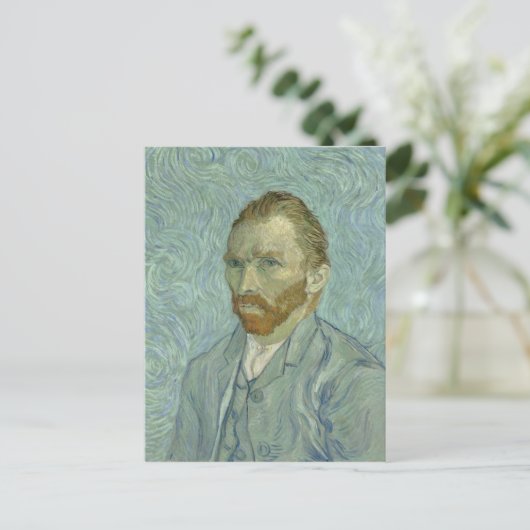 VINCENT VAN GOGH - Selbstportrait 1889 Postkarte (Stehend Vorderseite)