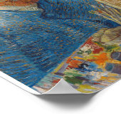 Vincent Van Gogh - Selbstportrait als Maler Poster (Ecke)