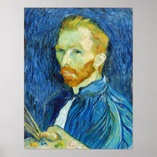 Vincent van Gogh: Selbstportrait (August 1889) Poster