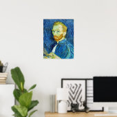 Vincent van Gogh: Selbstportrait (August 1889) Poster (Heimbüro)