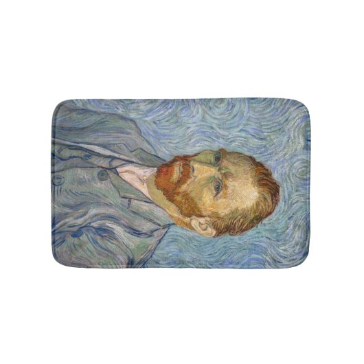 Vincent Van Gogh - Selbstportrait Badematte (Vorderseite)
