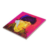 Vincent Van Gogh - Selbstportrait Bandage Pop Art Fliese (Seite)