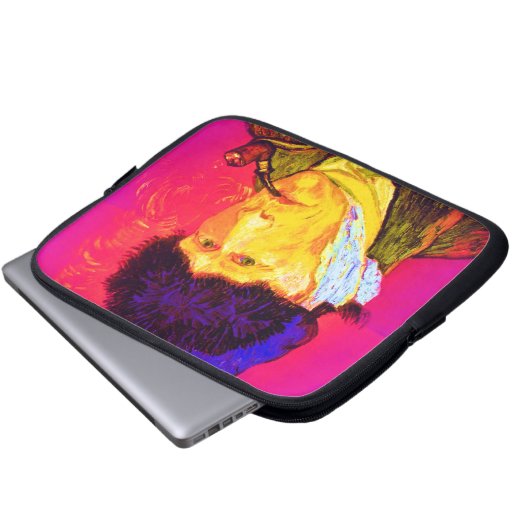 Vincent Van Gogh - Selbstportrait Bandage Pop Art Laptopschutzhülle (Vorne Knopf)