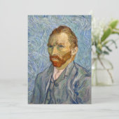 Vincent Van Gogh - Selbstportrait Dankeskarte (Stehend Vorderseite)