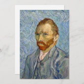 Vincent Van Gogh - Selbstportrait Dankeskarte (Vorne/Hinten)
