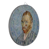 Vincent Van Gogh - Selbstportrait Dartscheibe (Vorderseite Links)