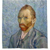Vincent Van Gogh - Selbstportrait Duschvorhang (Vorderseite)