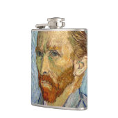 Vincent Van Gogh - Selbstportrait Flachmann (Links)